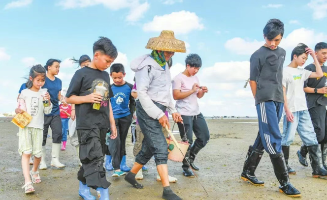 &ldquo;小小巡护队&rdquo;走进江东新区北港岛感受自然之美